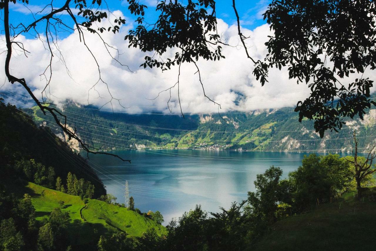 Panorama Jurte Ueber Dem Uri-See A Sisikon Exteriör bild
